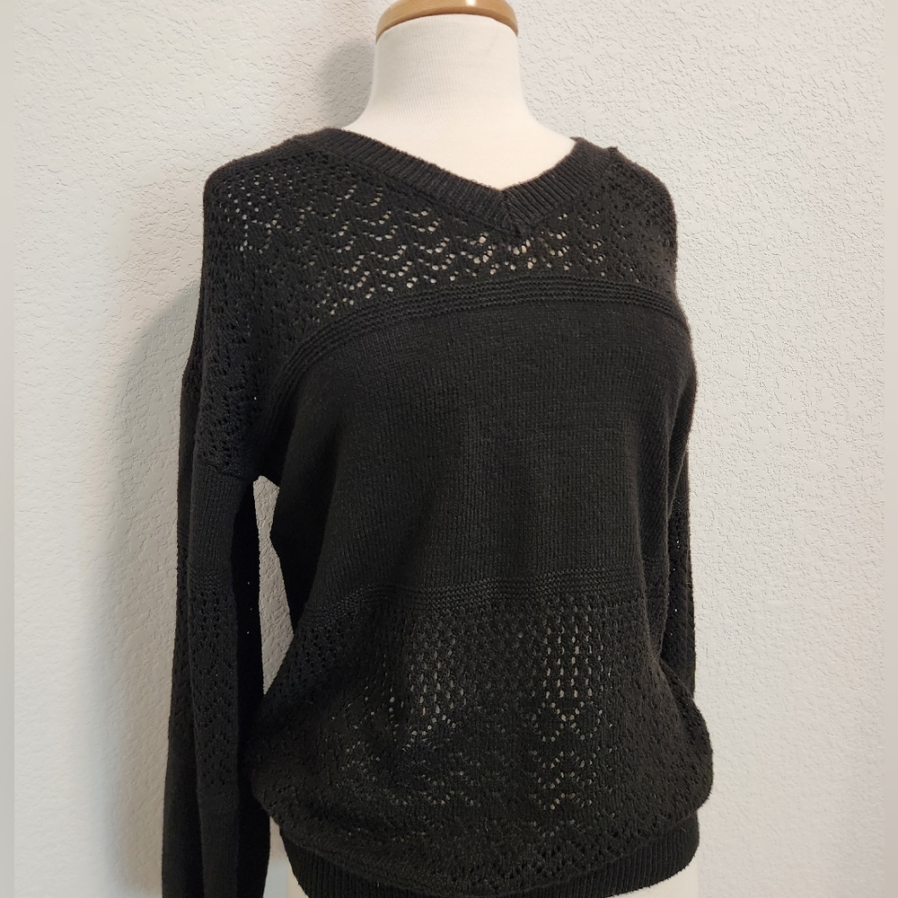 Elegant Black Women's Sweater